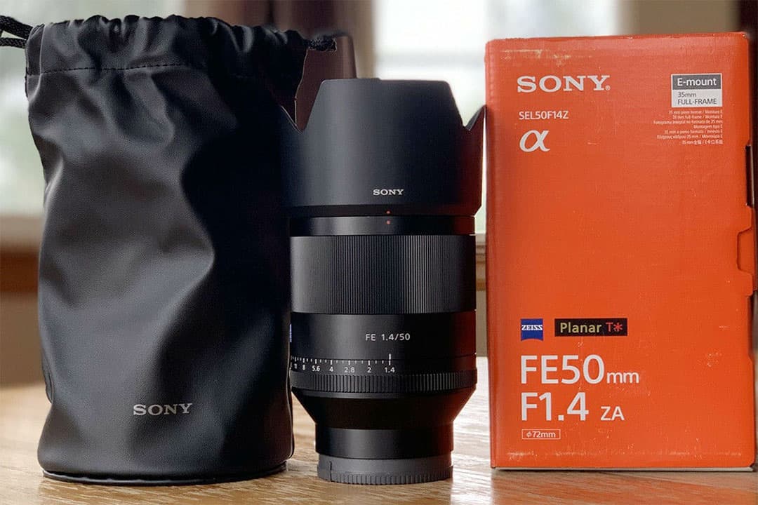 Sony fe 50mm 1.4 za lens