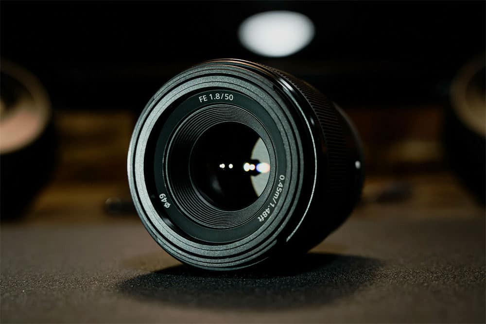 50mm f1.8 sony lens