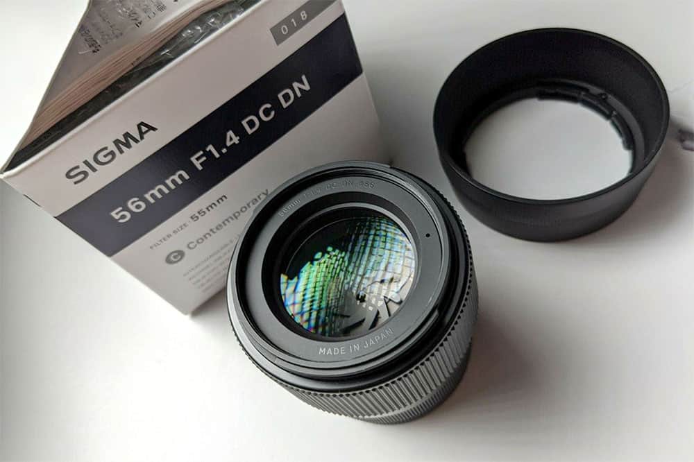 Sigma 56mm F/1.4 DC DN Lens for Sony E-Mount