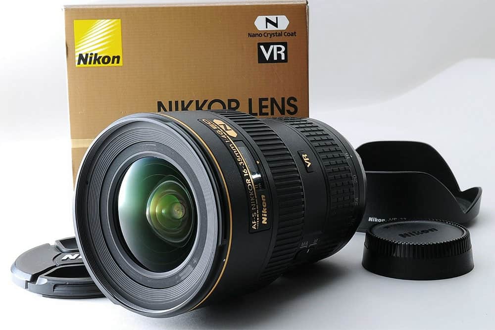 Nikon NIKKOR 16-35mm f/4 AS G SWM AF-S VR IF N M/A ED Lens