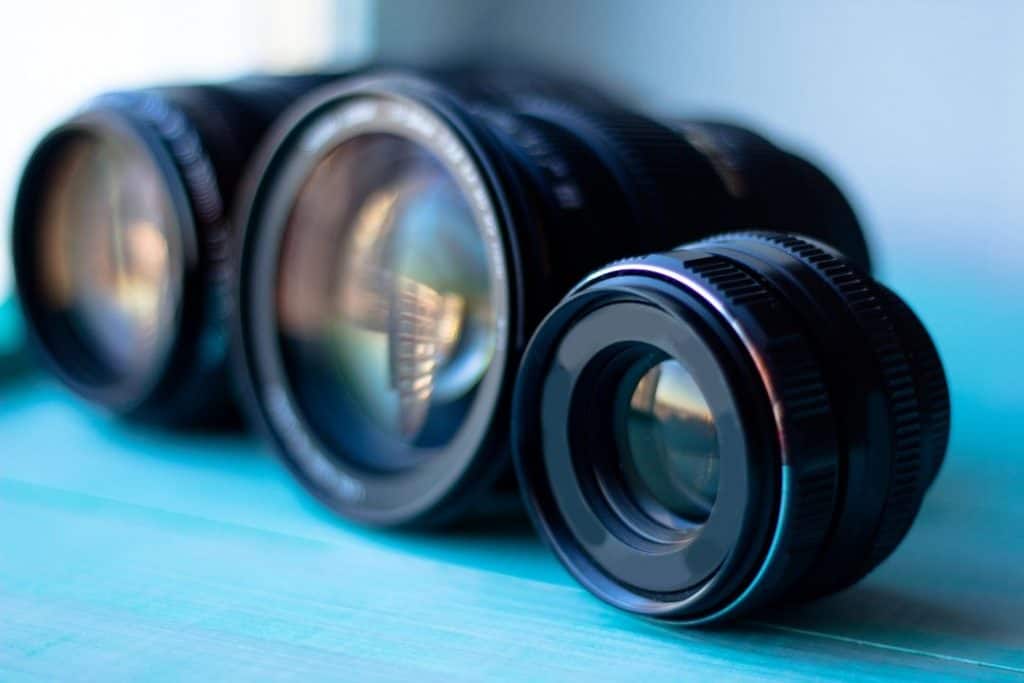 lenses with different focal length