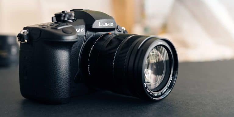 panasonic lumix gh5 with a travel zoom