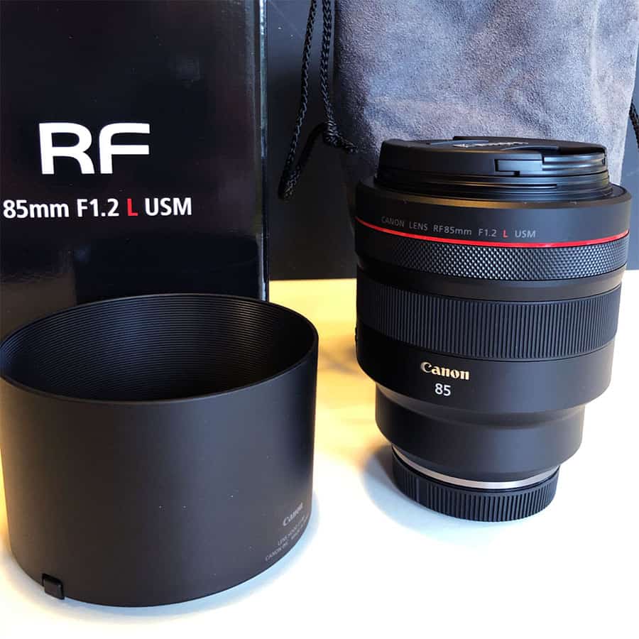 85mm f1.2 RF Mount lens