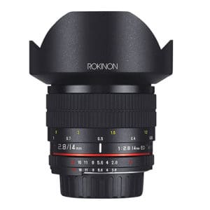 Rokinon FE14M-C 14mm F2.8 Ultra Wide Lens for Canon