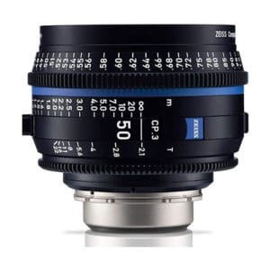 Zeiss 50mm T2.1 CP.3 Compact Cine Lens (Feet) - Compatible with Sony E Mount