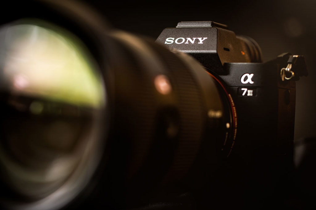 sony a7iii with a zoom lens